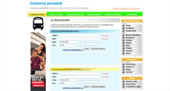 Desktop Screenshot of cestovny-poriadok.info-online.sk